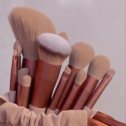 Soft & Fluffy Makeup Brush Set 13-Piece