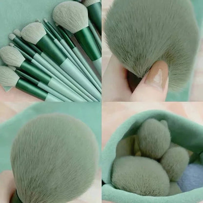 Soft & Fluffy Makeup Brush Set 13-Piece